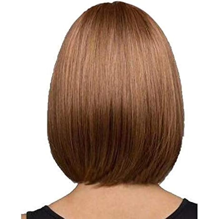 DILLARDS Brown Short Straight Hair Wigs - Image 2